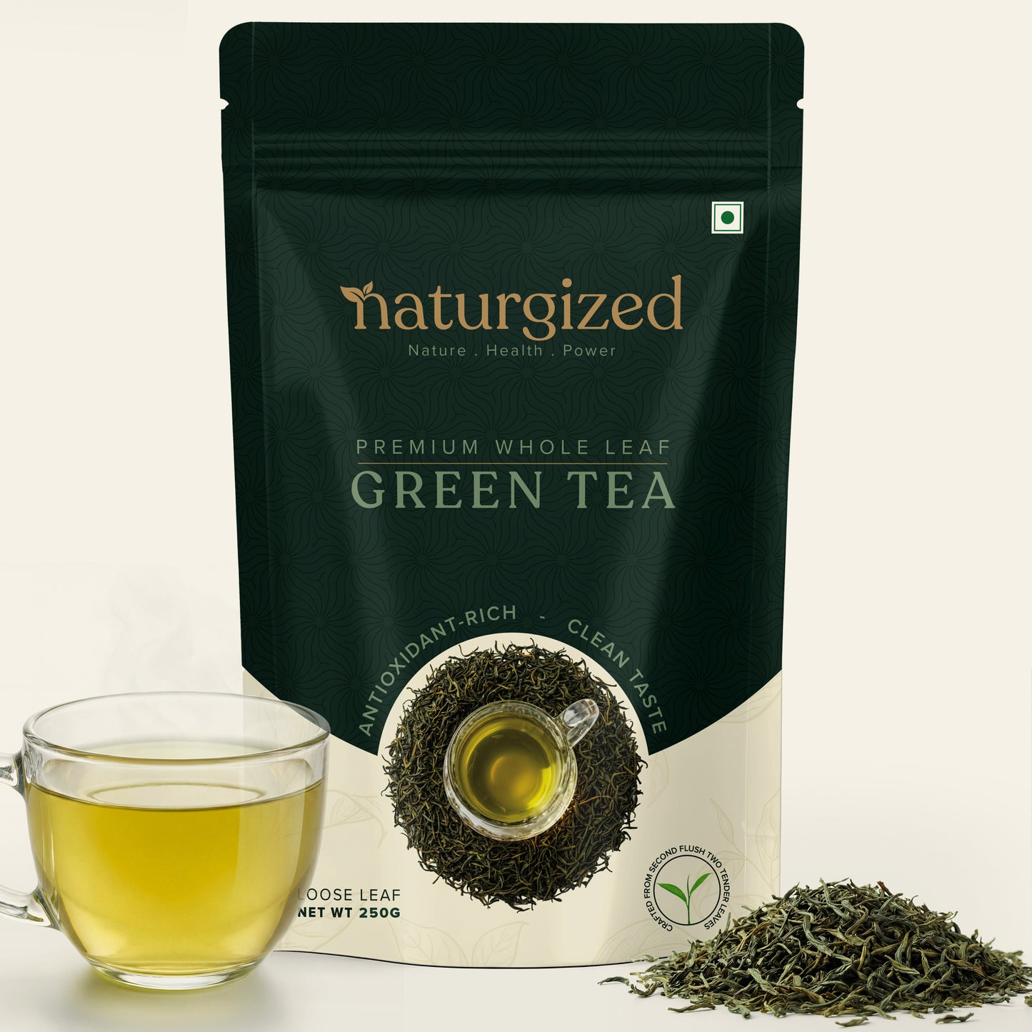 Naturgized Premium Whole Leaf Green Tea