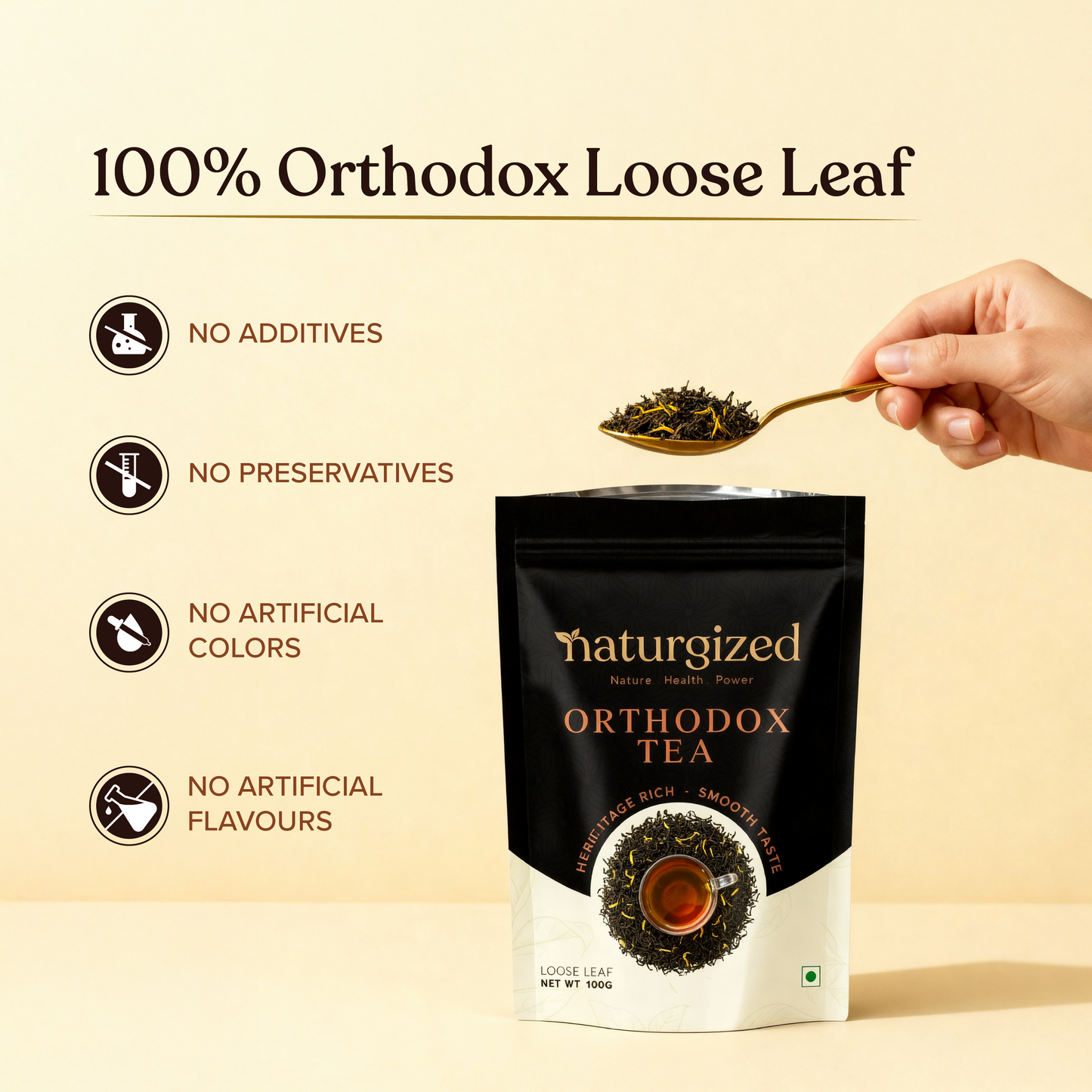 Naturgized Orthodox Tea Loose Leaf - 100g